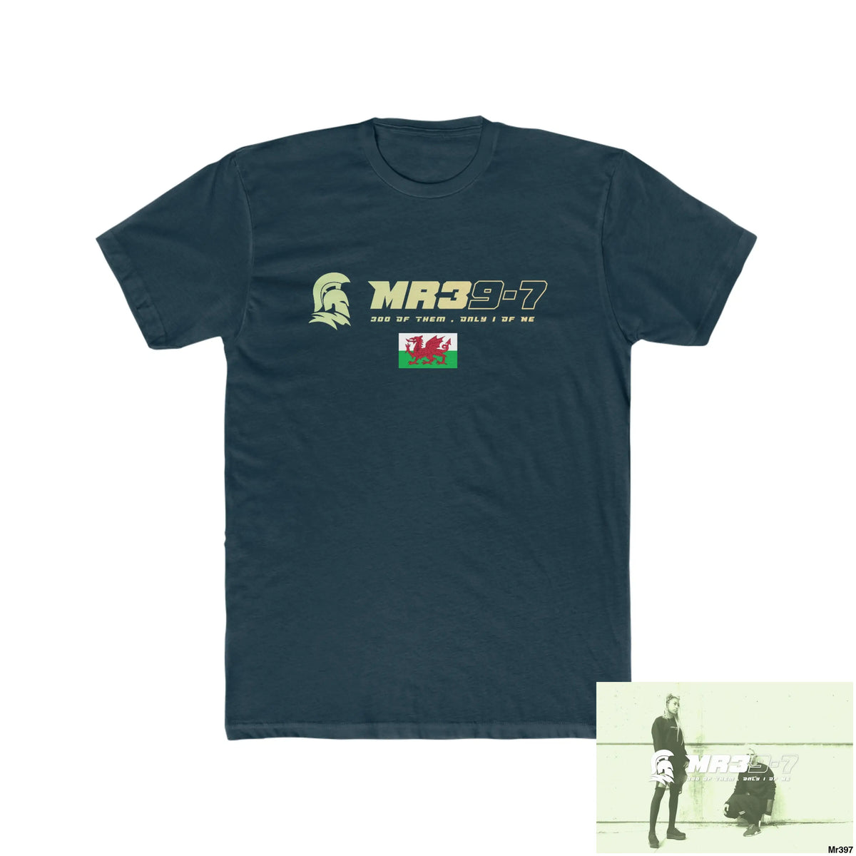 MR39 Gwynedd Men’s Cotton Crew Tee Solid Midnight Navy / XS T-Shirt
