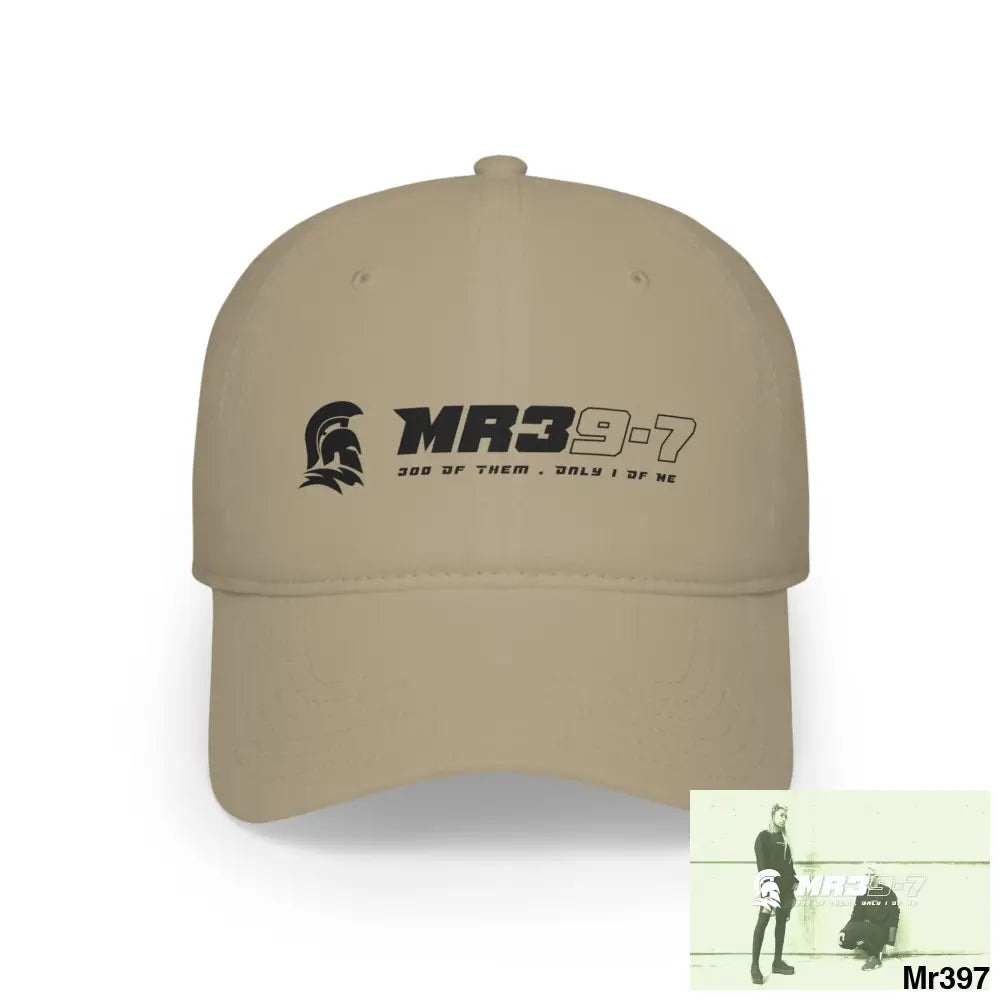 MR39 Low Profile Baseball Cap Khaki / One size Hats