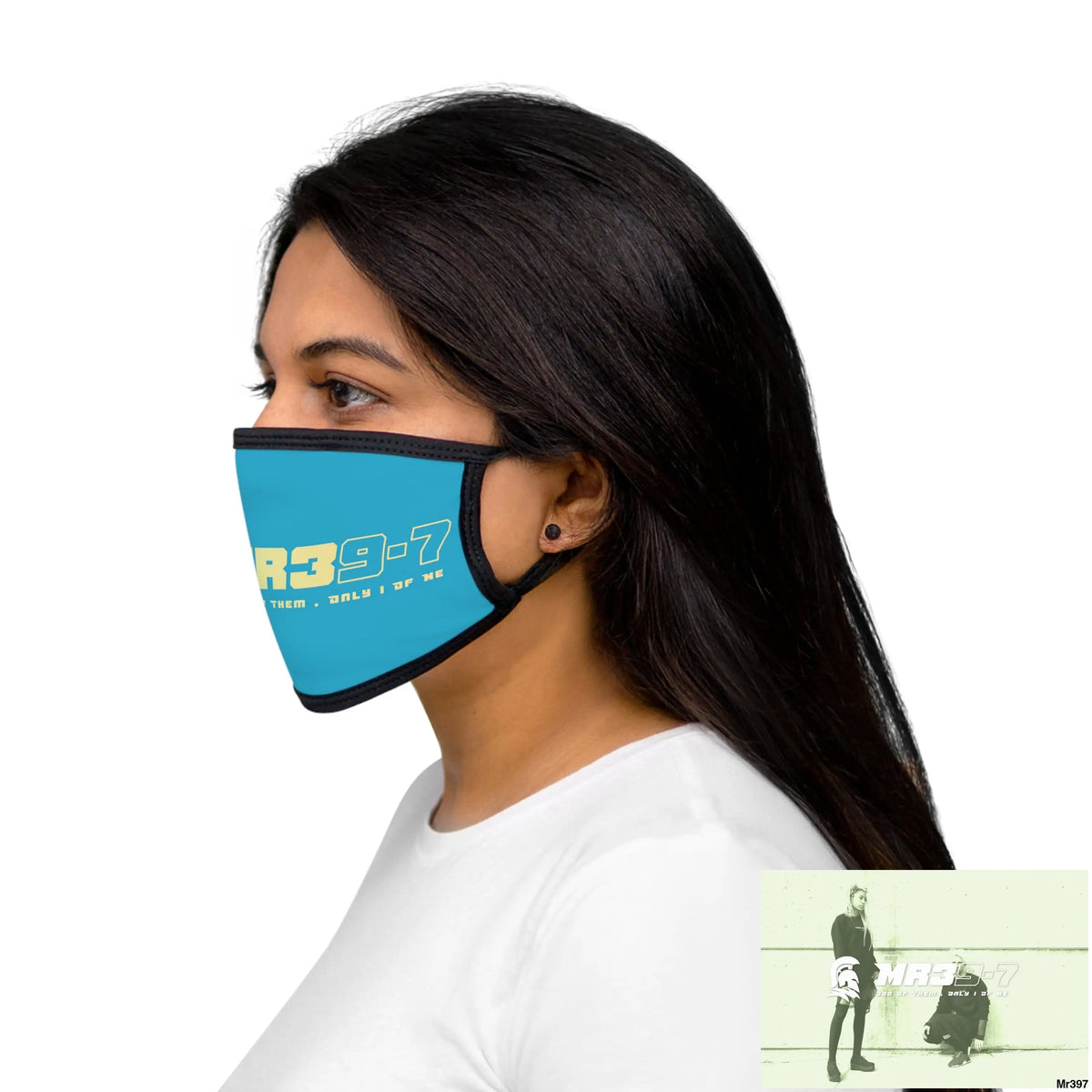 MR39 Mixed-Fabric Face Mask One size Accessories