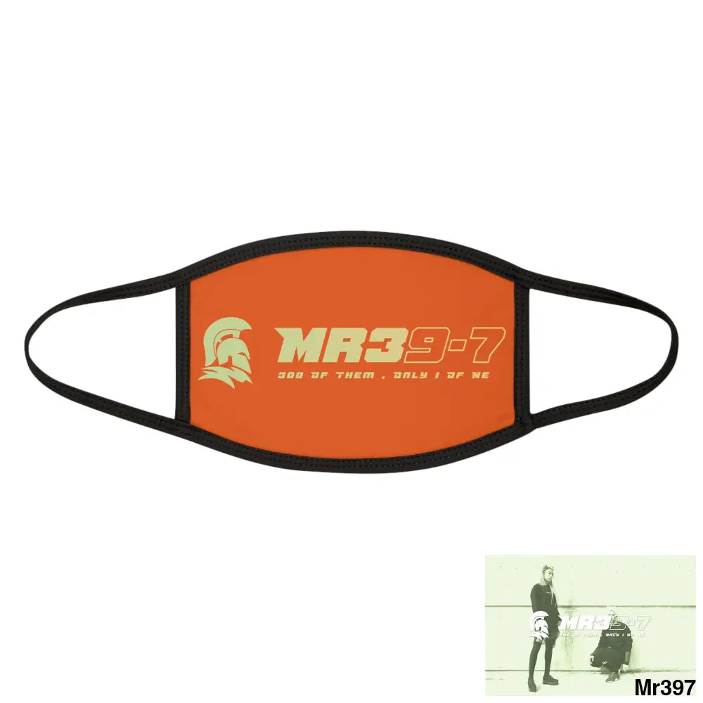MR39 Mixed-Fabric Face Mask One size Accessories