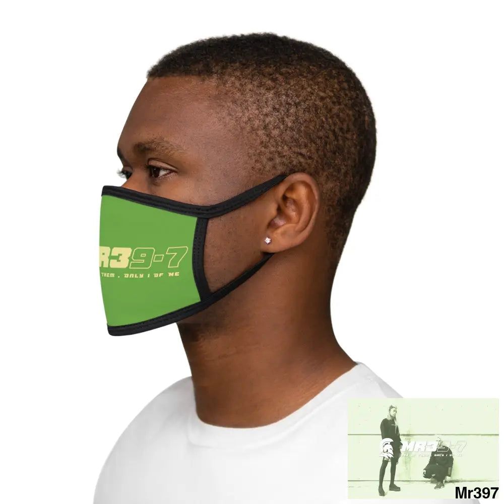 MR39 Mixed-Fabric Face Mask One size Accessories