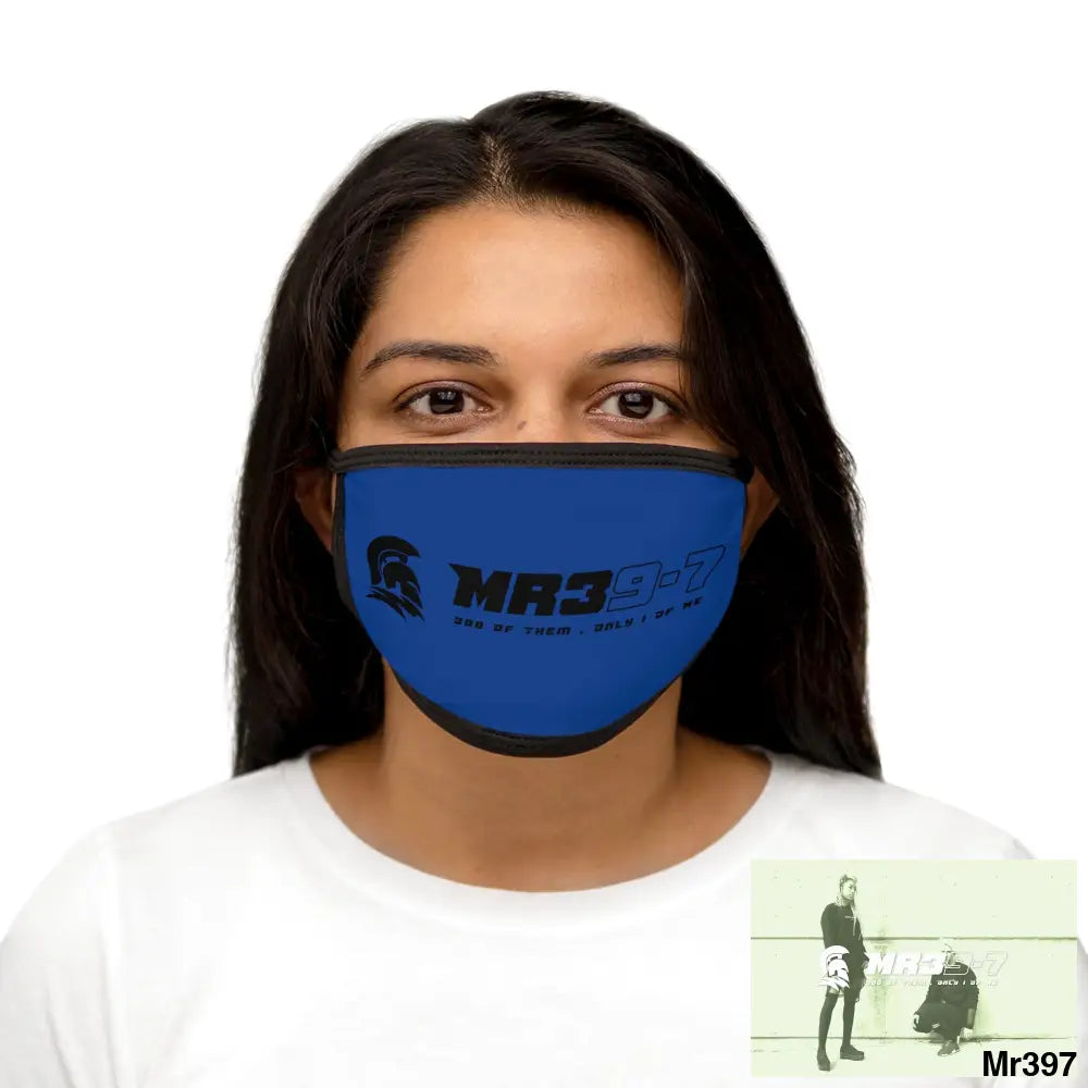 MR39 Mixed-Fabric Face Mask One size Accessories