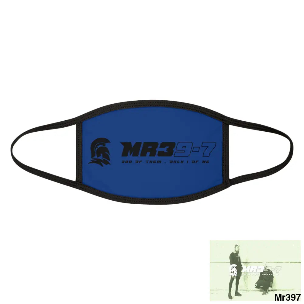 MR39 Mixed-Fabric Face Mask One size Accessories