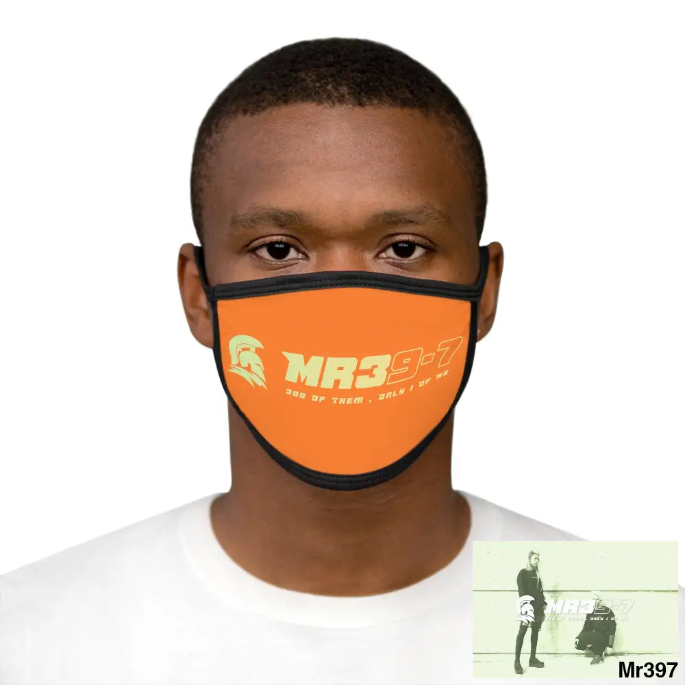 MR39 Mixed-Fabric Face Mask One size Accessories