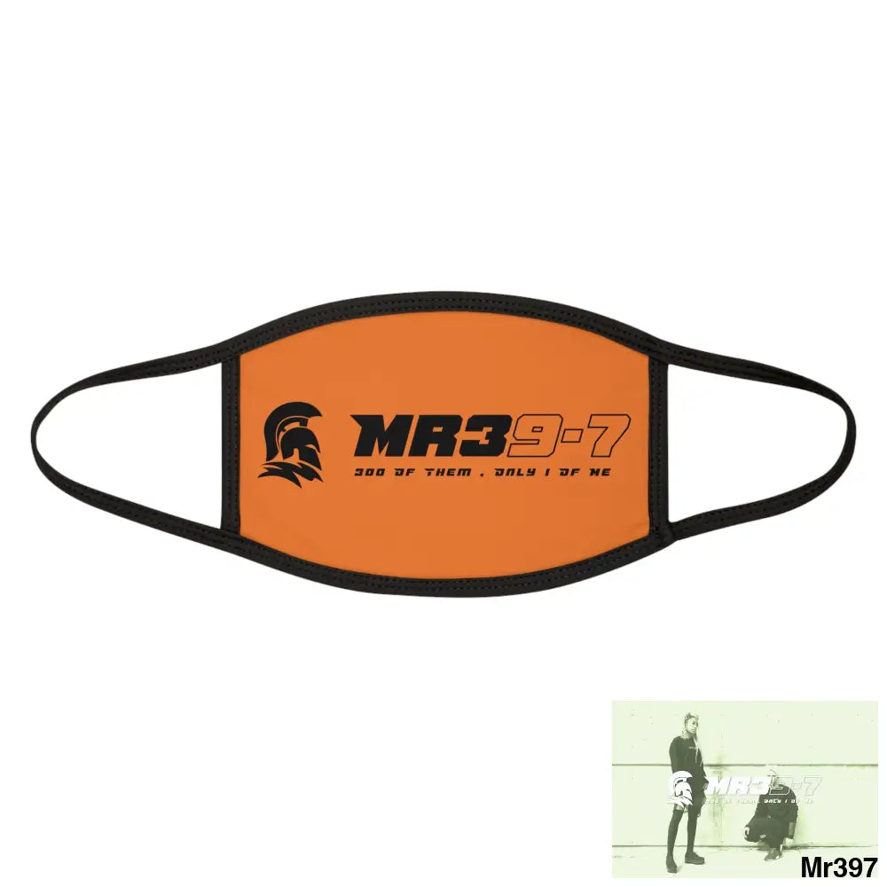 MR39 Mixed-Fabric Face Mask One size Accessories