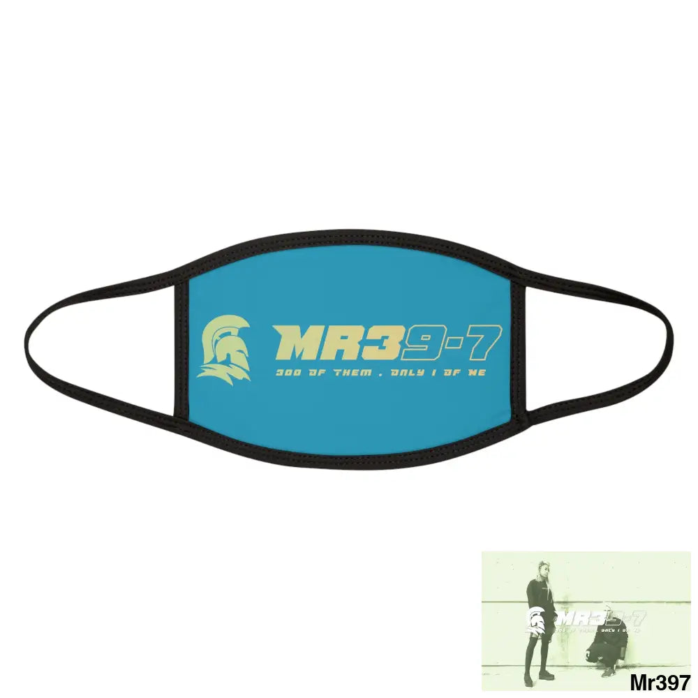MR39 Mixed-Fabric Face Mask One size Accessories