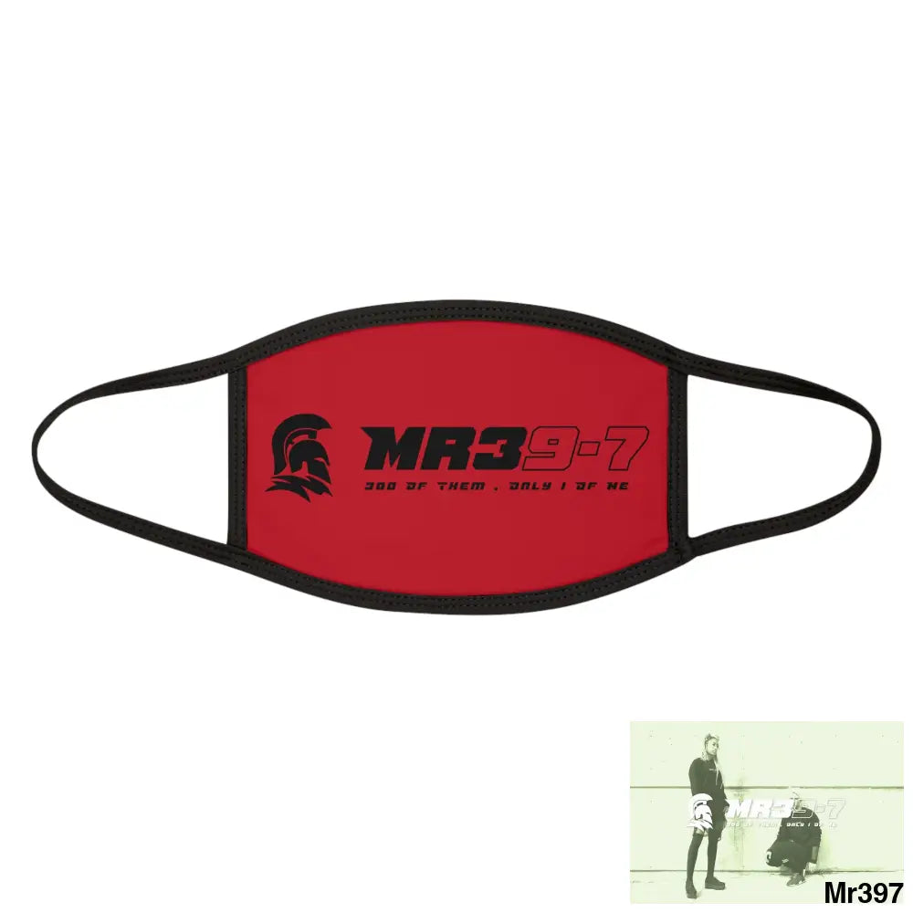 MR39 Mixed-Fabric Face Mask One size Accessories