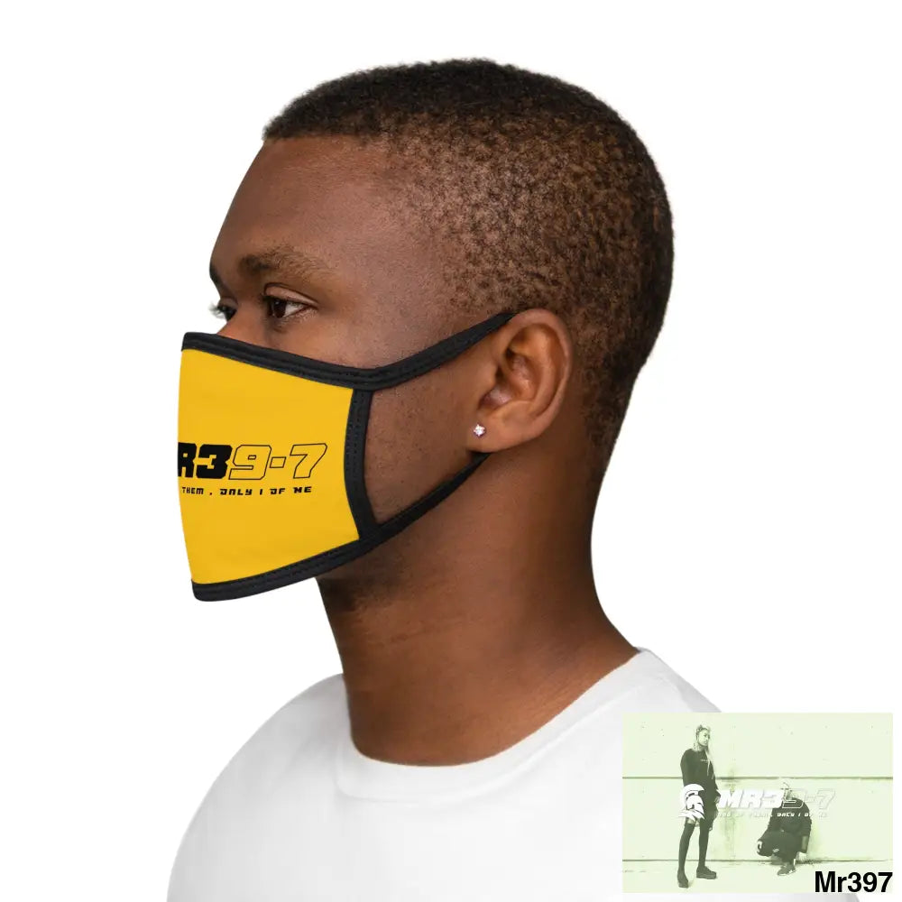 MR39 Mixed-Fabric Face Mask One size Accessories