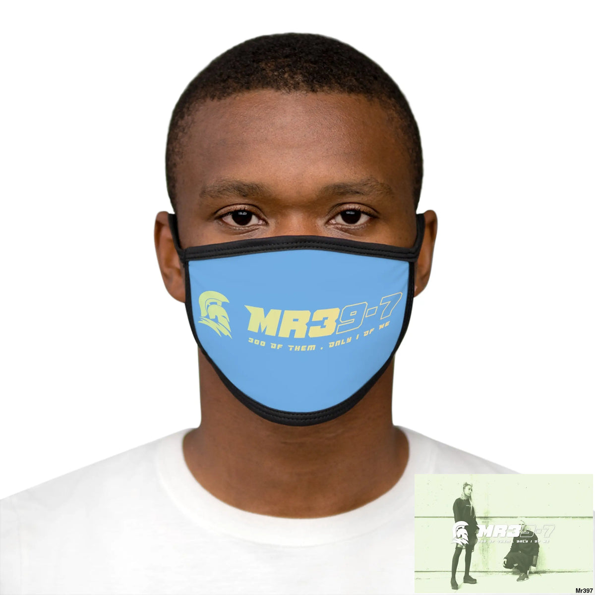 MR39 Mixed-Fabric Face Mask One size Accessories