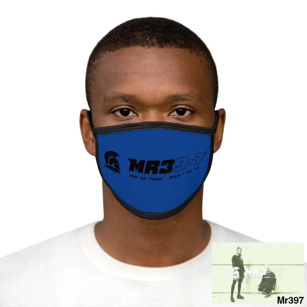 MR39 Mixed-Fabric Face Mask One size Accessories