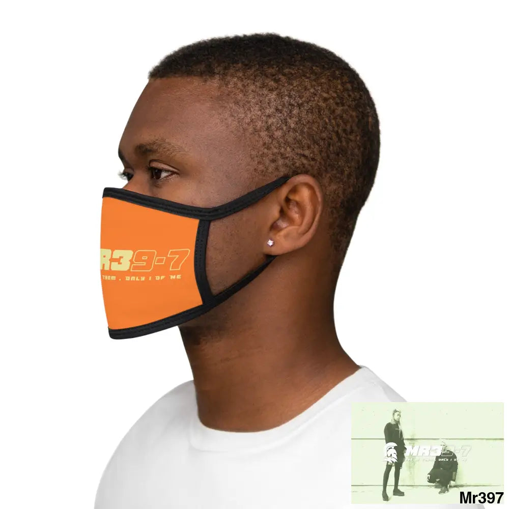 MR39 Mixed-Fabric Face Mask One size Accessories