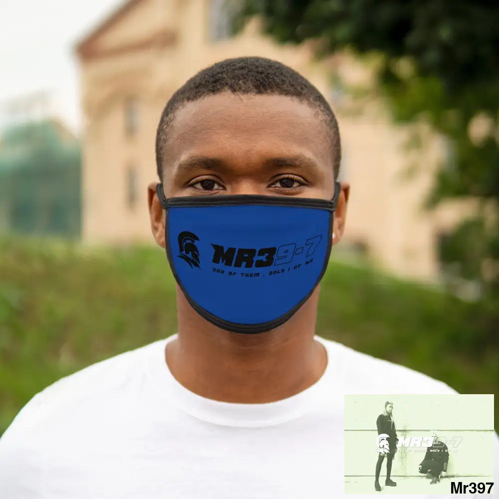 MR39 Mixed-Fabric Face Mask One size Accessories
