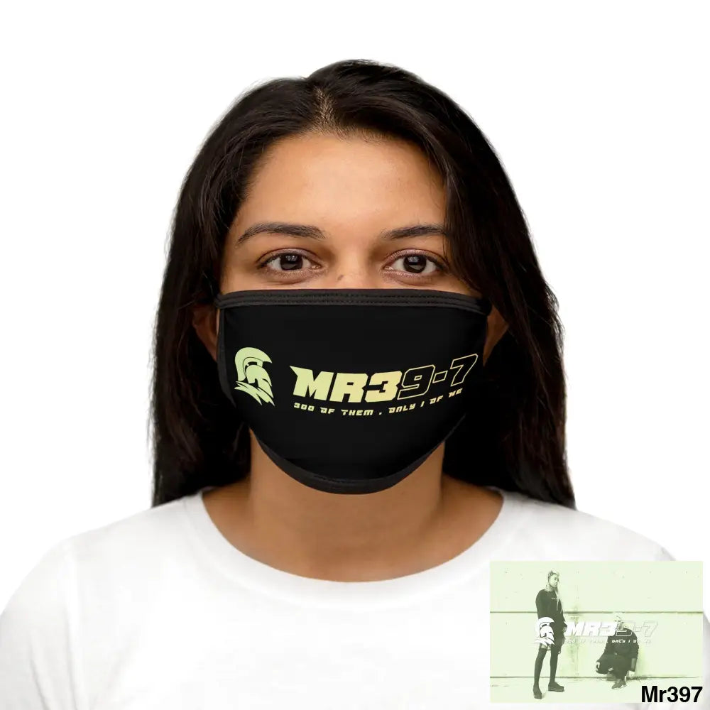 MR39 Mixed-Fabric Face Mask One size Accessories