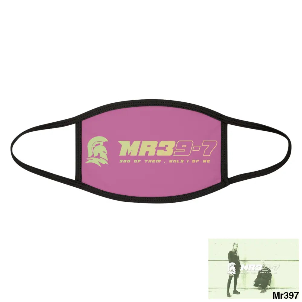 MR39 Mixed-Fabric Face Mask One size Accessories