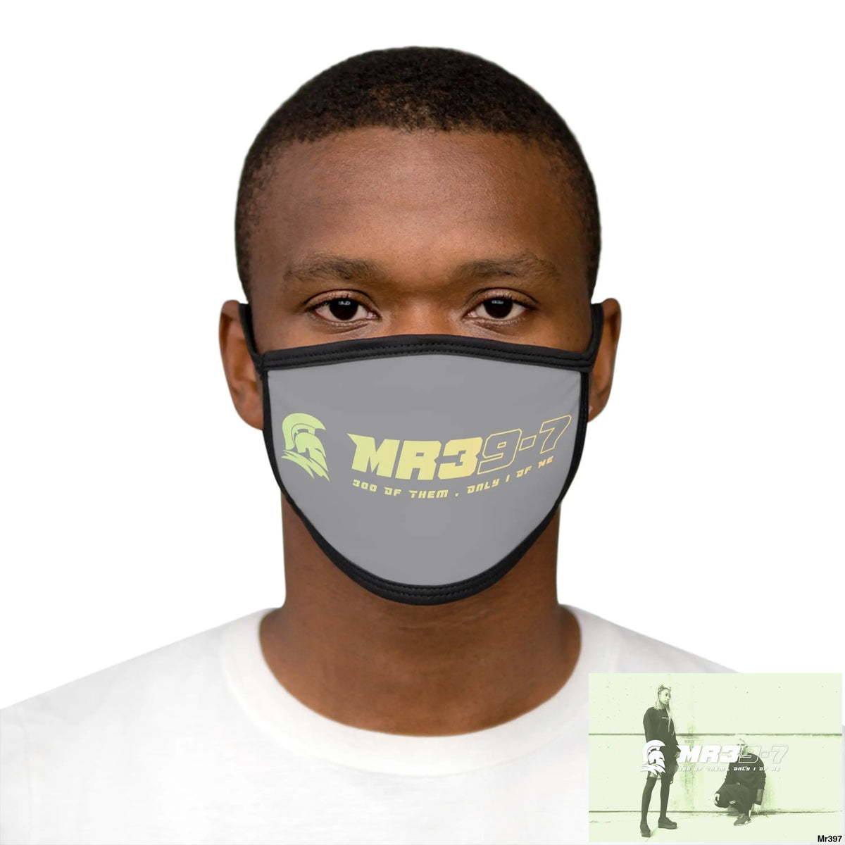 MR39 Mixed-Fabric Face Mask One size Accessories