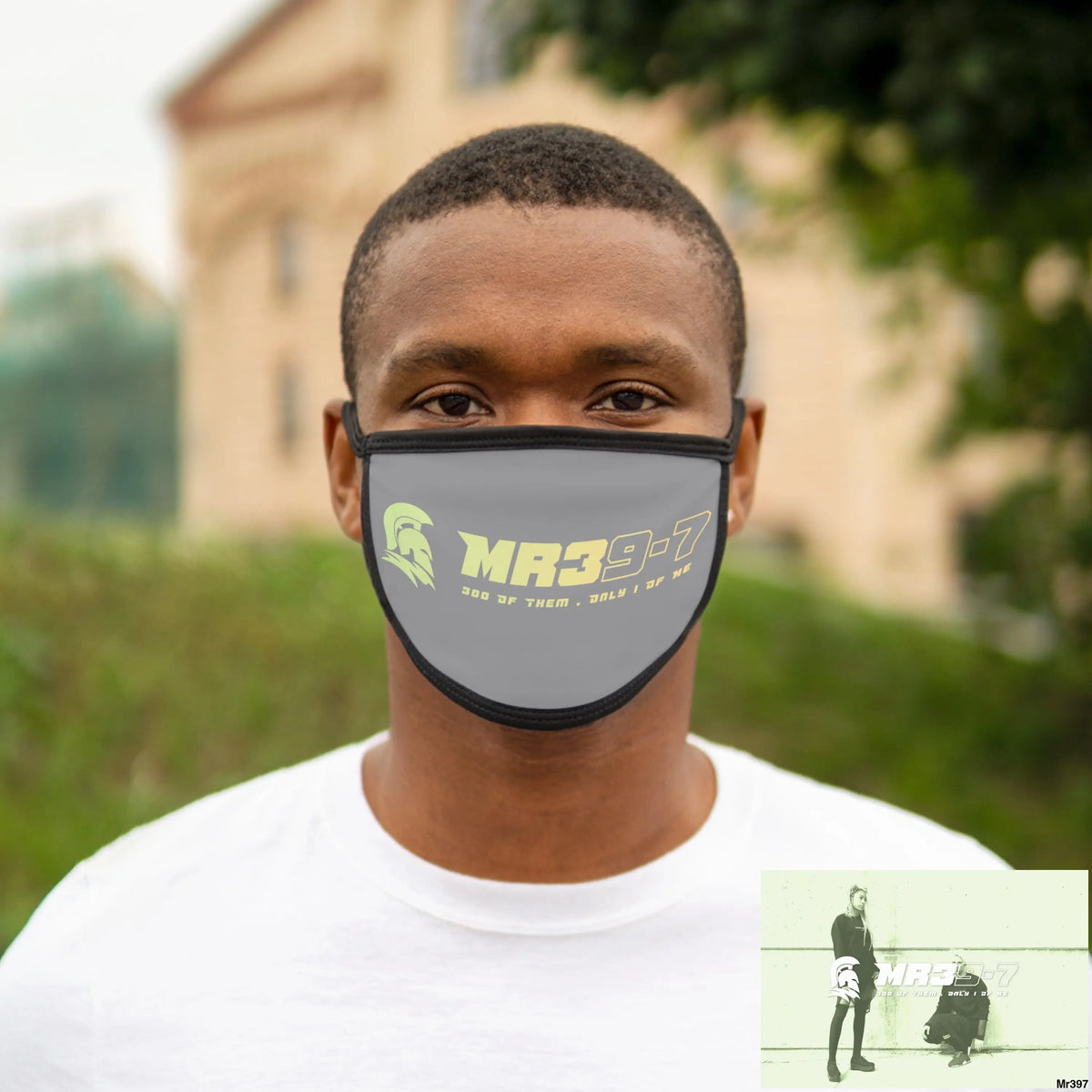 MR39 Mixed-Fabric Face Mask One size Accessories