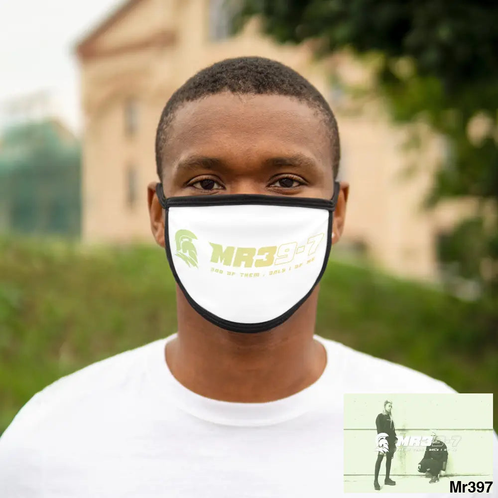 MR39 Mixed-Fabric Face Mask One size Accessories