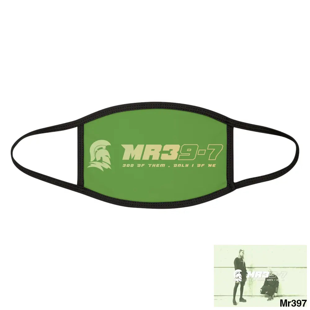 MR39 Mixed-Fabric Face Mask One size Accessories