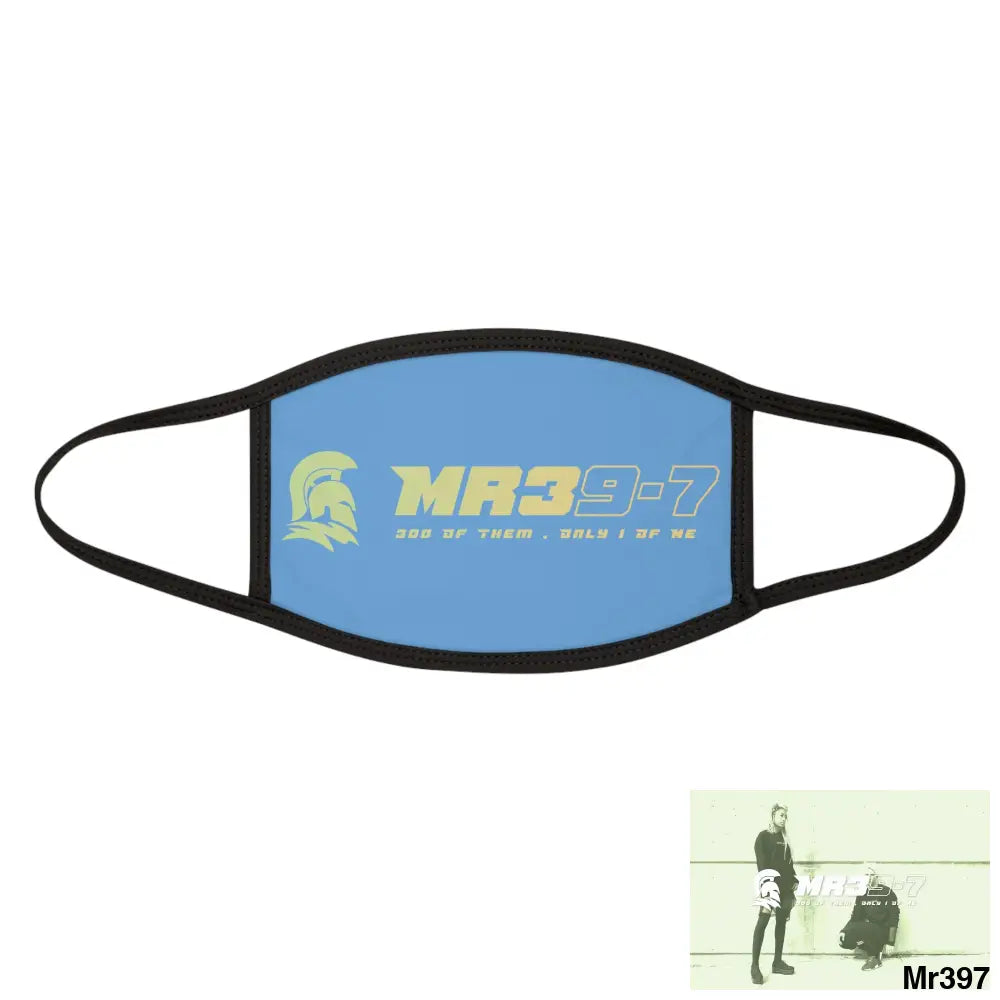 MR39 Mixed-Fabric Face Mask One size Accessories