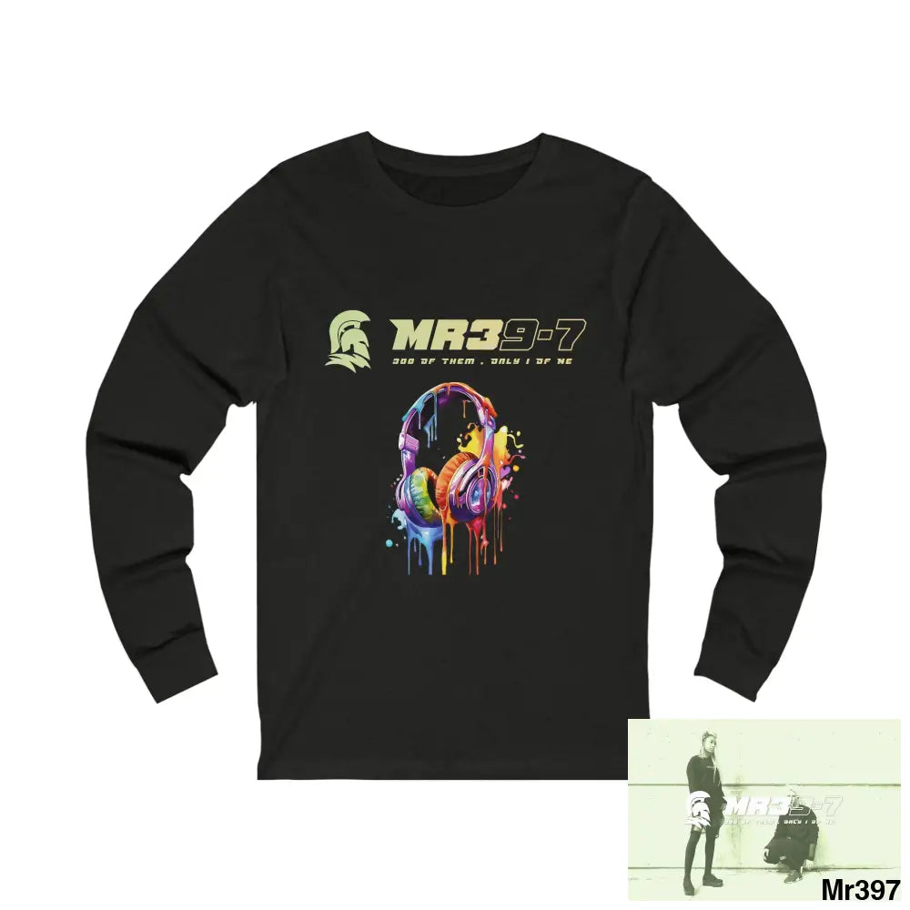 MR39 - MY Work Shrewsbury Unisex Jersey Long Sleeve Tee L / Black Heather Long-sleeve