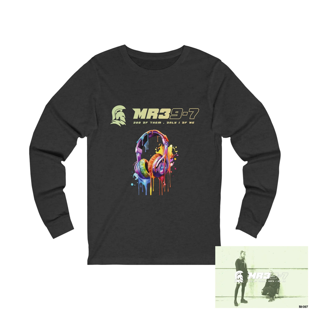 MR39 - MY Work Shrewsbury Unisex Jersey Long Sleeve Tee L / Dark Grey Heather Long-sleeve