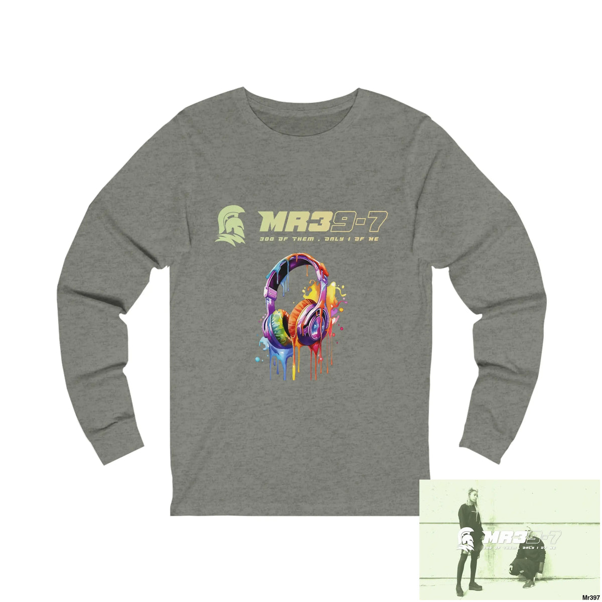 MR39 - MY Work Shrewsbury Unisex Jersey Long Sleeve Tee S / Grey TriBlend Long-sleeve