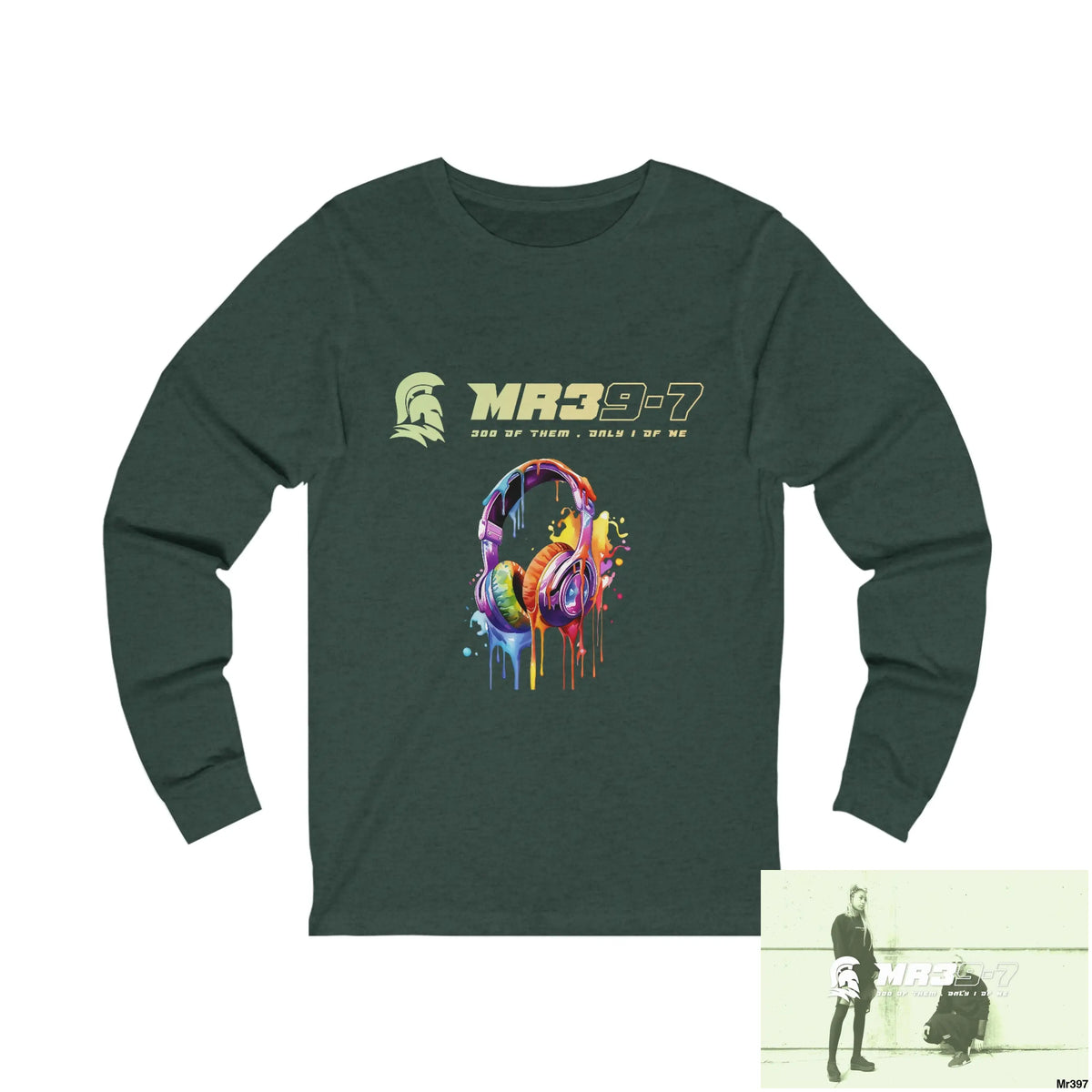 MR39 - MY Work Shrewsbury Unisex Jersey Long Sleeve Tee S / Heather Forest Long-sleeve