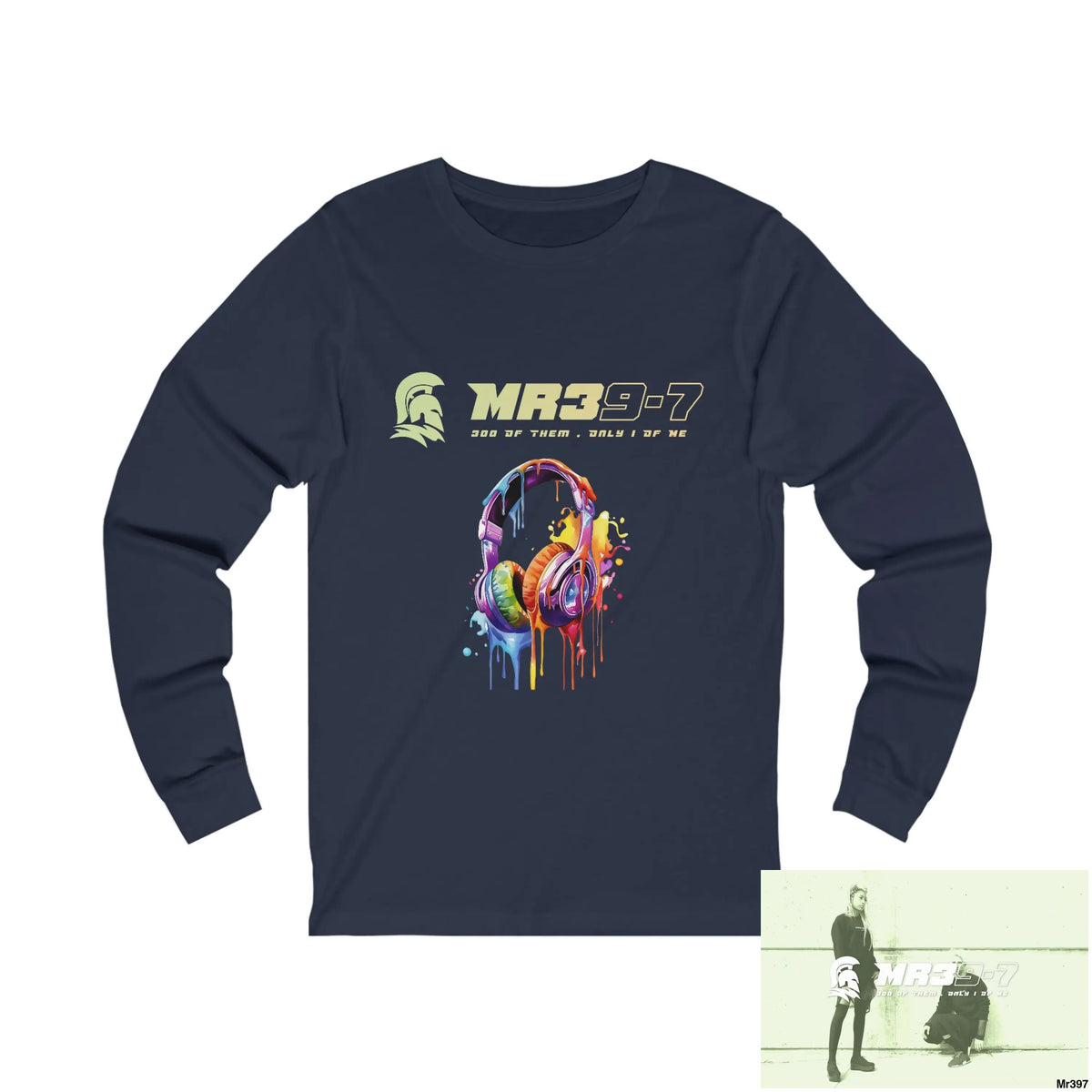 MR39 - MY Work Shrewsbury Unisex Jersey Long Sleeve Tee S / Navy Long-sleeve
