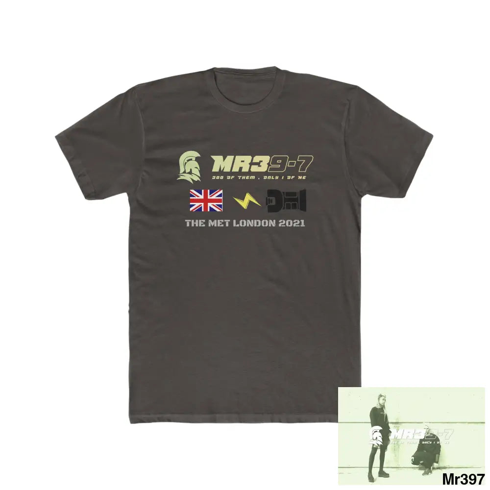 MR39 One flew over the redwoods centre - Men’s Cotton Crew Tee Solid Dark Chocolate / S T-Shirt