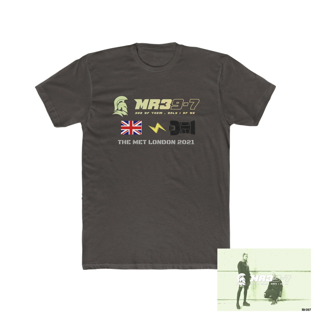MR39 One flew over the redwoods centre - Men’s Cotton Crew Tee Solid Dark Chocolate / S T-Shirt