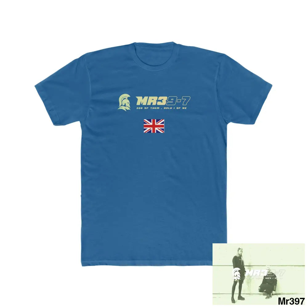 MR39 (SAS?) Thailand -2004 My Planned Death Men’s Cotton Crew Tee Solid Cool Blue / S T-Shirt