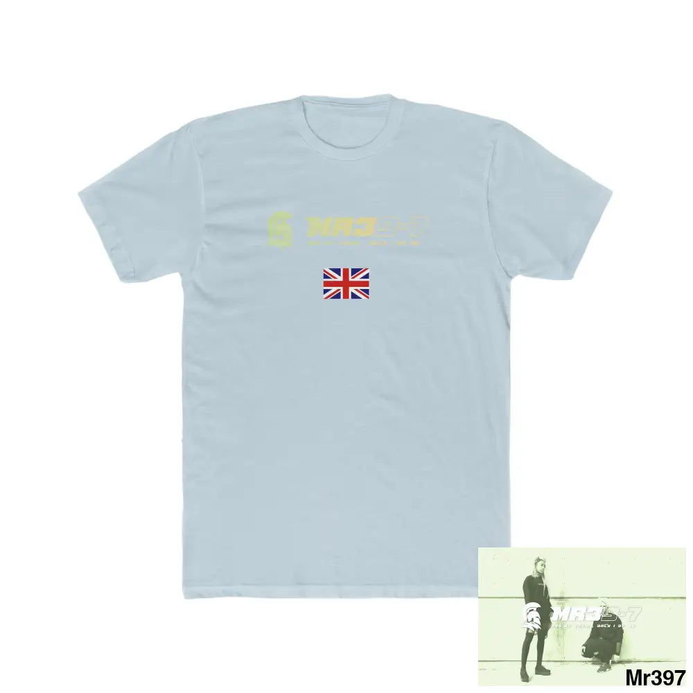 MR39 (SAS?) Thailand -2004 My Planned Death Men’s Cotton Crew Tee Solid Light Blue / S T-Shirt