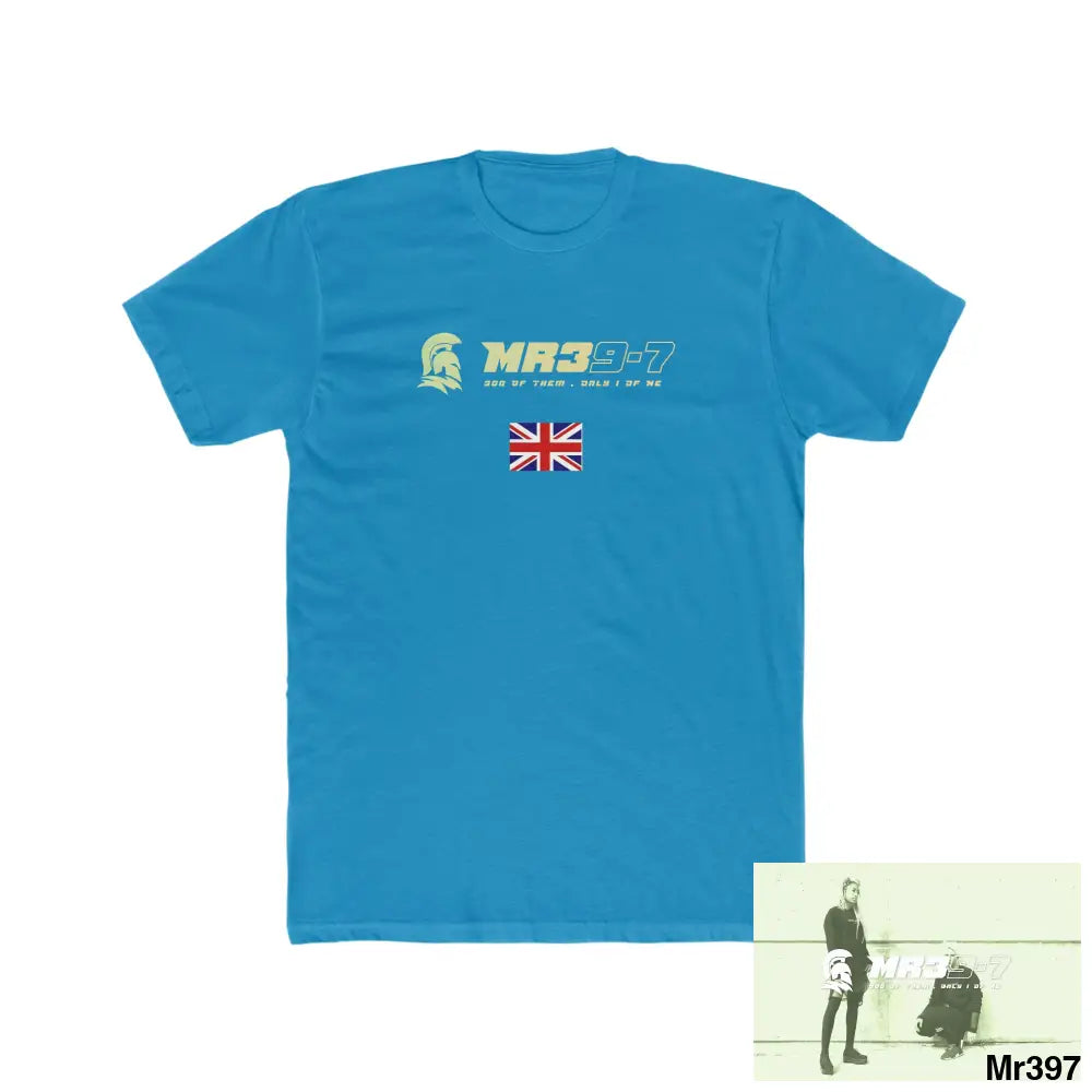 MR39 (SAS?) Thailand -2004 My Planned Death Men’s Cotton Crew Tee Solid Turquoise / S T-Shirt