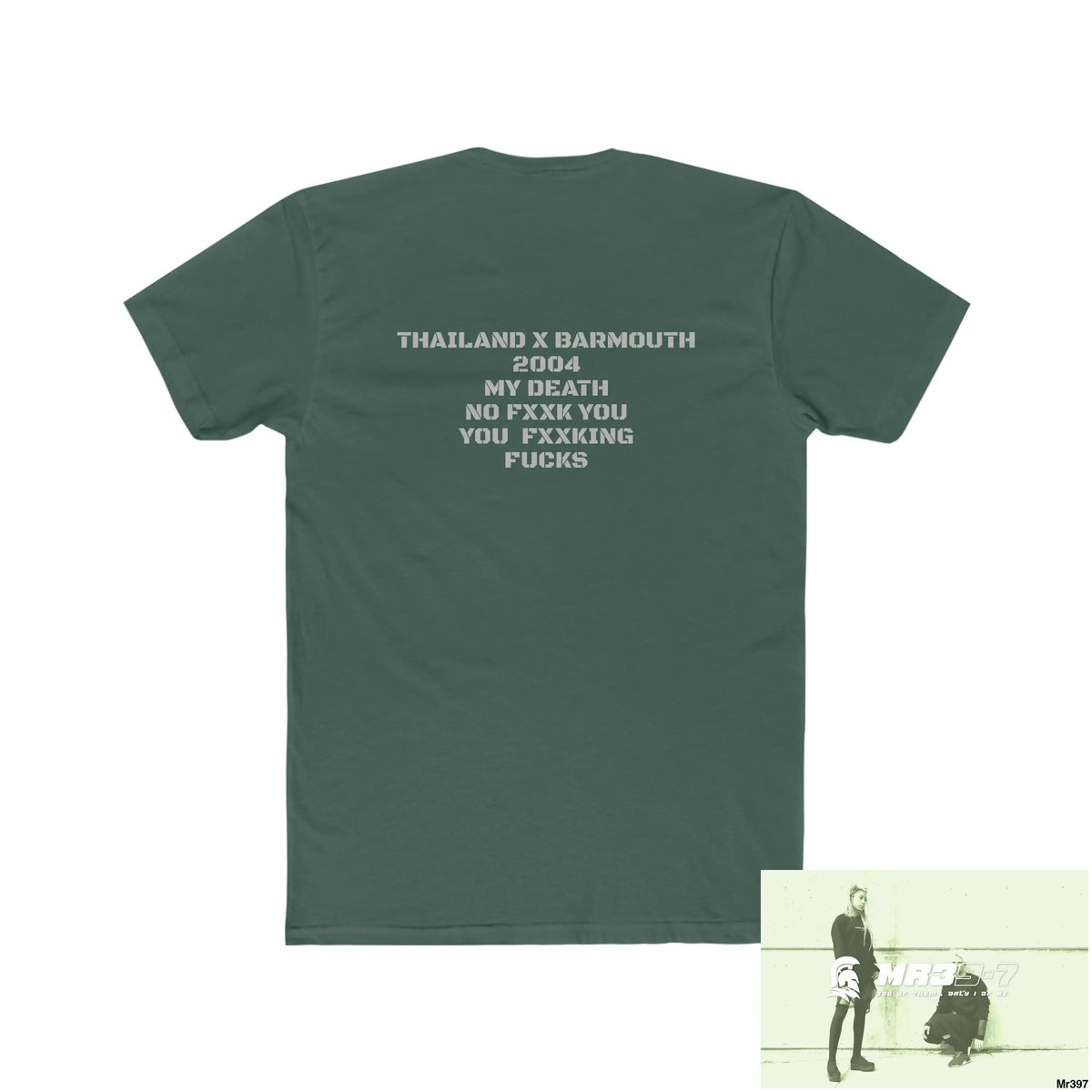 MR39 (SAS?) Thailand -2004 My Planned Death Men’s Cotton Crew Tee T-Shirt