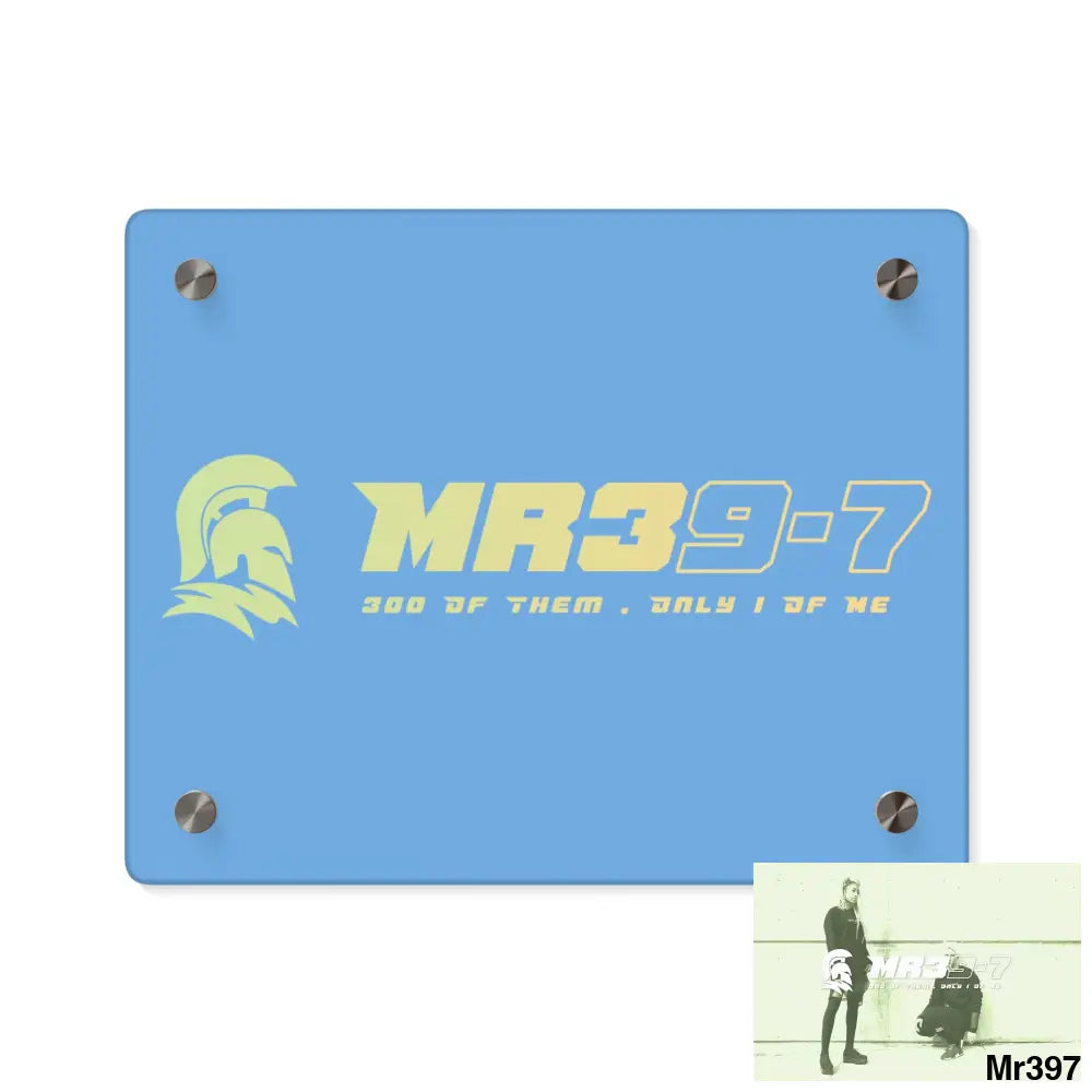 MR39 Sparta Sparta Acrylic Wall Art Panels 10″ x 8″ (Horizontal) / 0.25’’ Home Decor