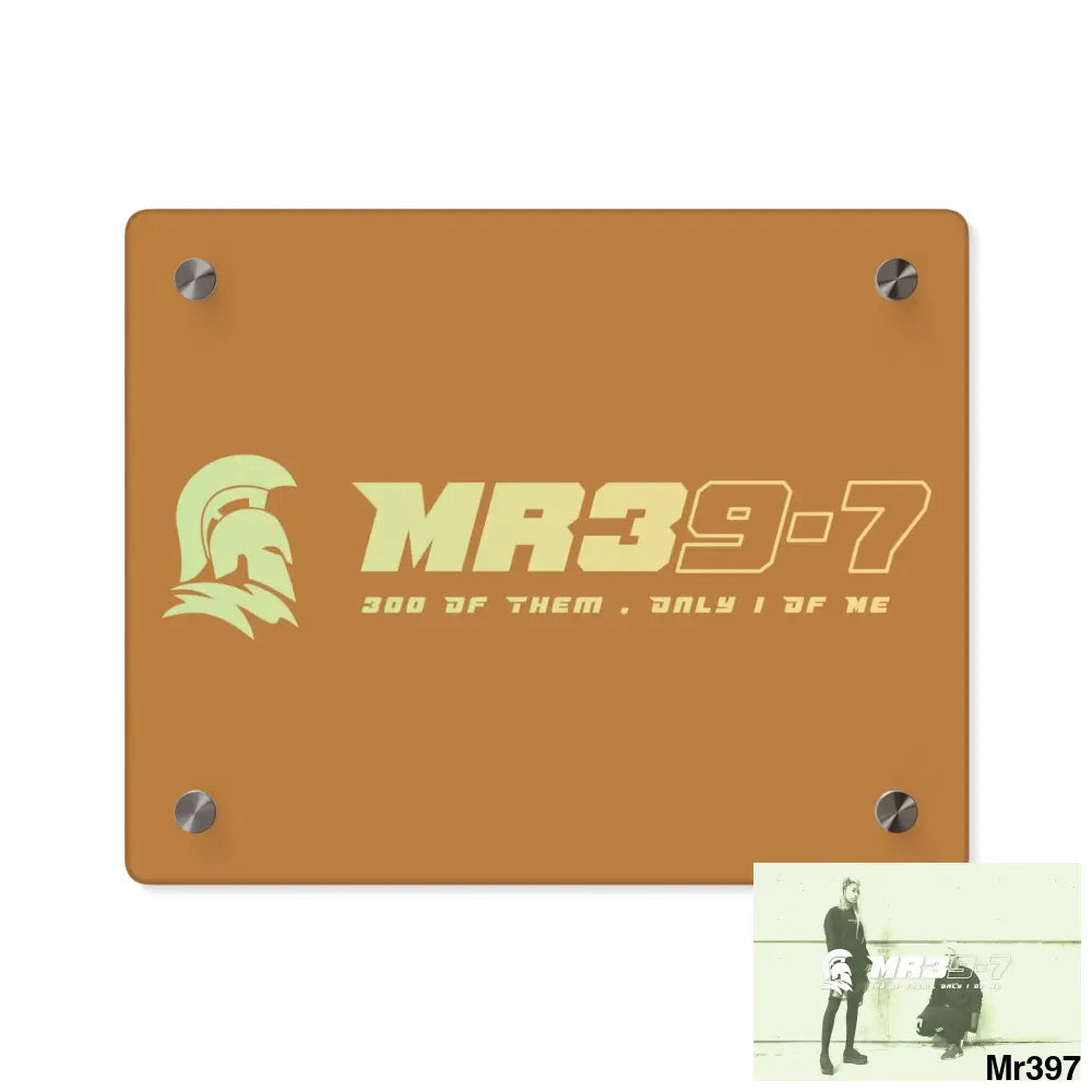 MR39 Sparta Sparta Acrylic Wall Art Panels 10″ x 8″ (Horizontal) / 0.25’’ Home Decor