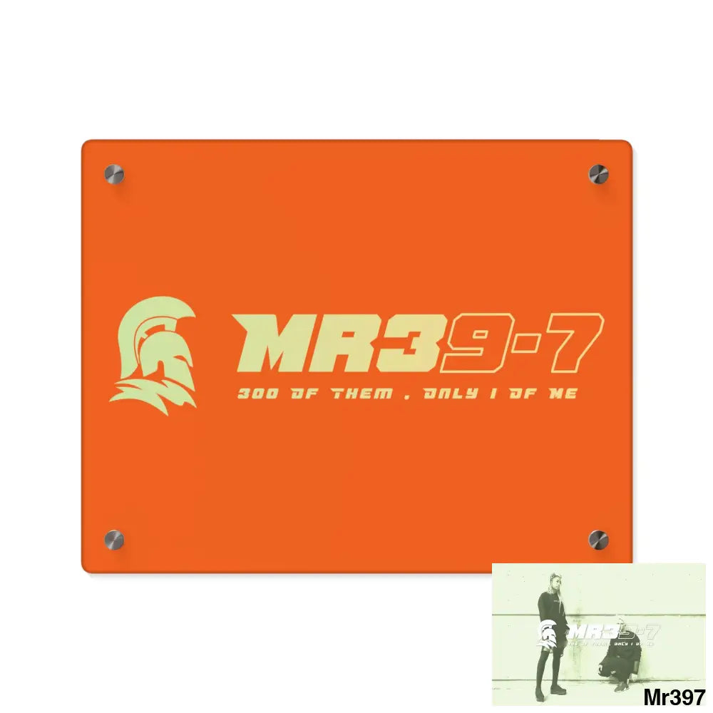 MR39 Sparta Sparta Acrylic Wall Art Panels 14″ x 11″ (Horizontal) / 0.25’’ Home Decor