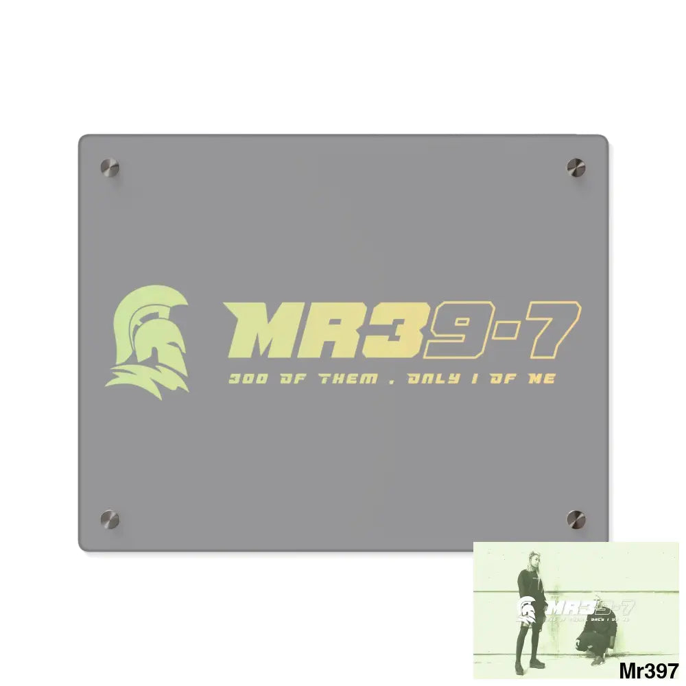 MR39 Sparta Sparta Acrylic Wall Art Panels 14″ x 11″ (Horizontal) / 0.25’’ Home Decor