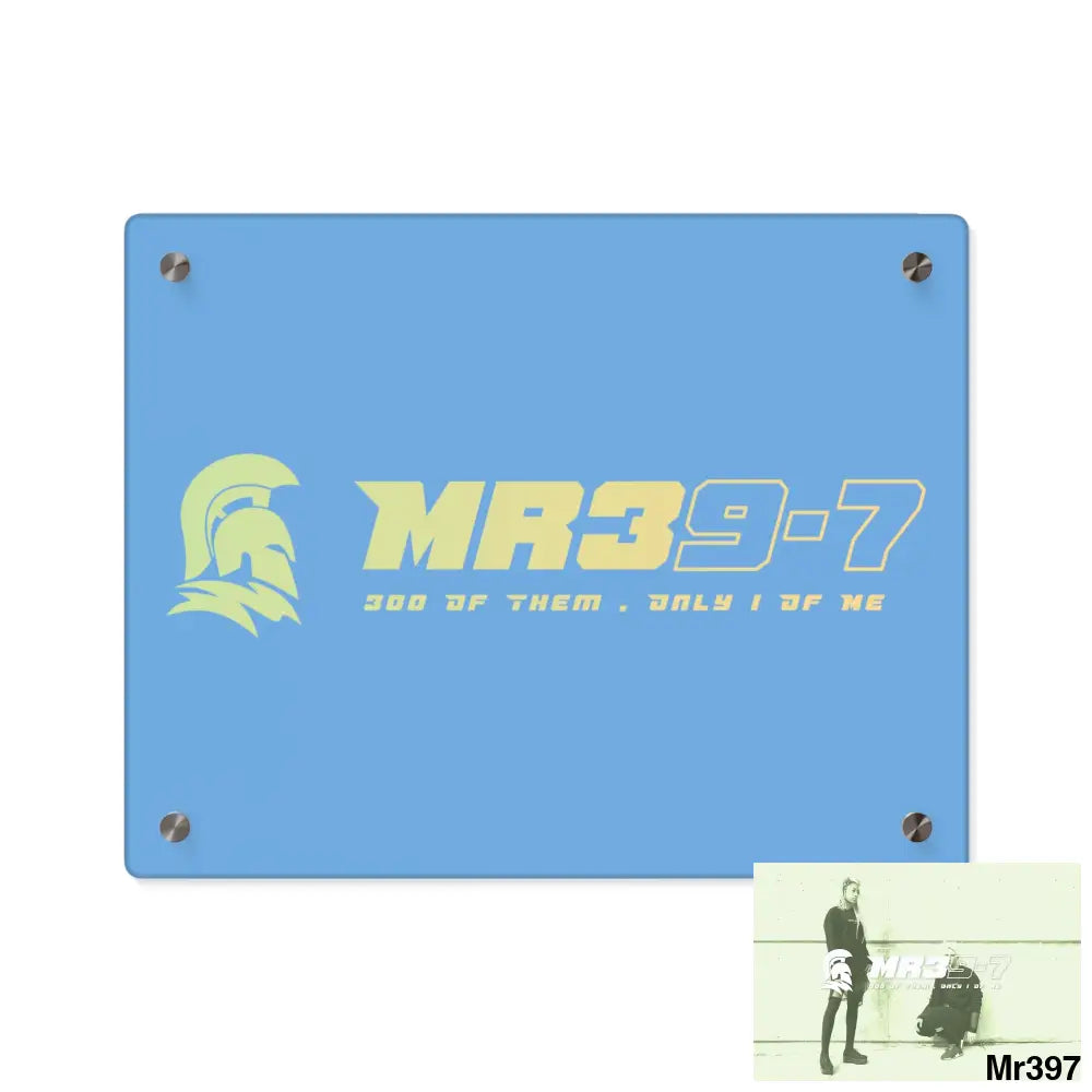 MR39 Sparta Sparta Acrylic Wall Art Panels 14″ x 11″ (Horizontal) / 0.25’’ Home Decor