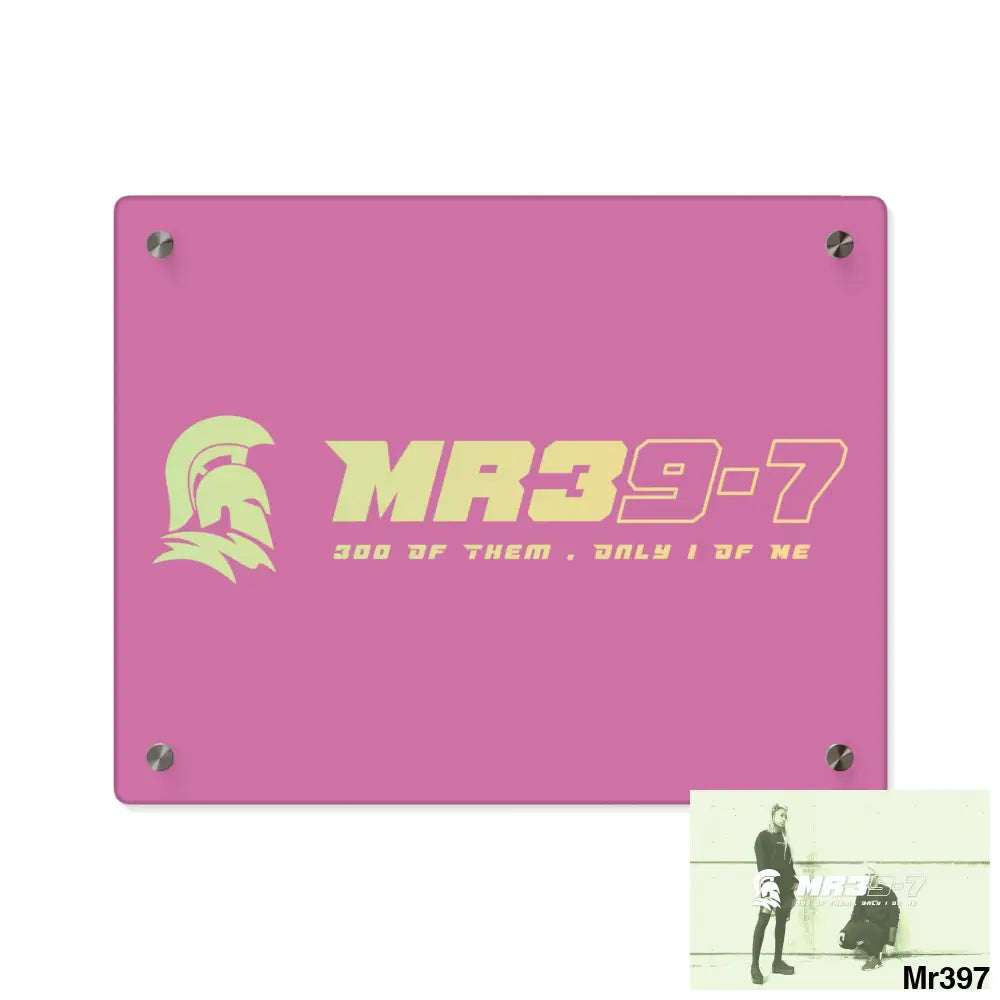 MR39 Sparta Sparta Acrylic Wall Art Panels 14″ x 11″ (Horizontal) / 0.25’’ Home Decor