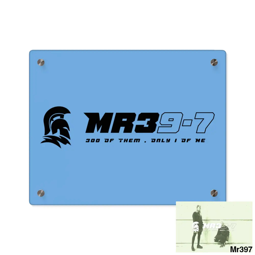 MR39 -Sparta Acrylic Wall Art Panels 14″ x 11″ (Horizontal) / 0.25’’ Home Decor