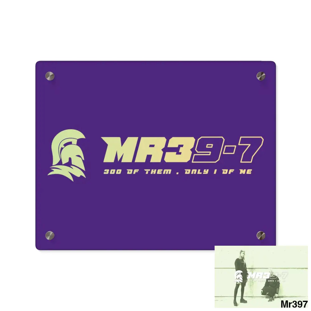 MR39 Sparta Sparta Acrylic Wall Art Panels 14″ x 11″ (Horizontal) / 0.25’’ Home Decor