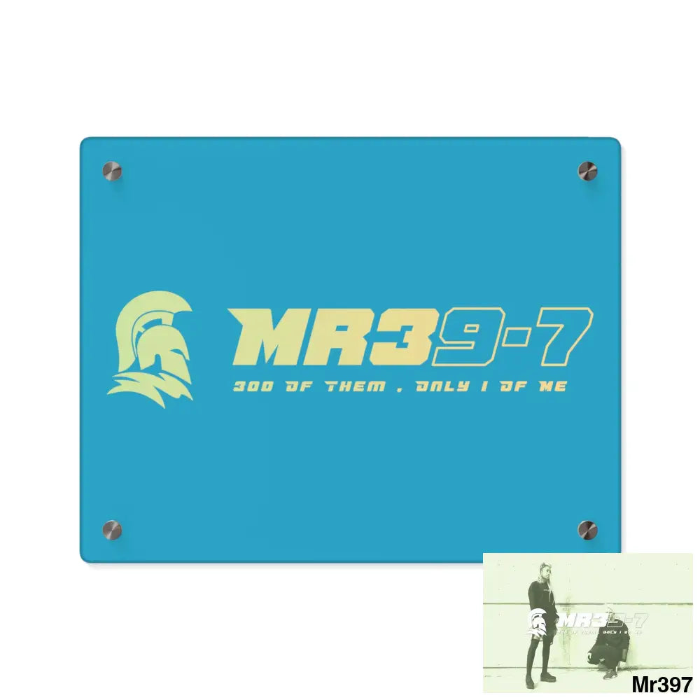 MR39 Sparta Sparta Acrylic Wall Art Panels 14″ x 11″ (Horizontal) / 0.25’’ Home Decor