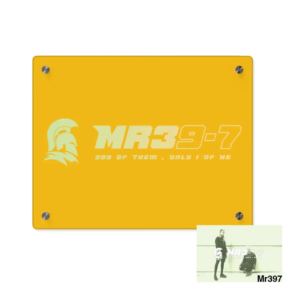 MR39 Sparta Sparta Acrylic Wall Art Panels 14″ x 11″ (Horizontal) / 0.25’’ Home Decor