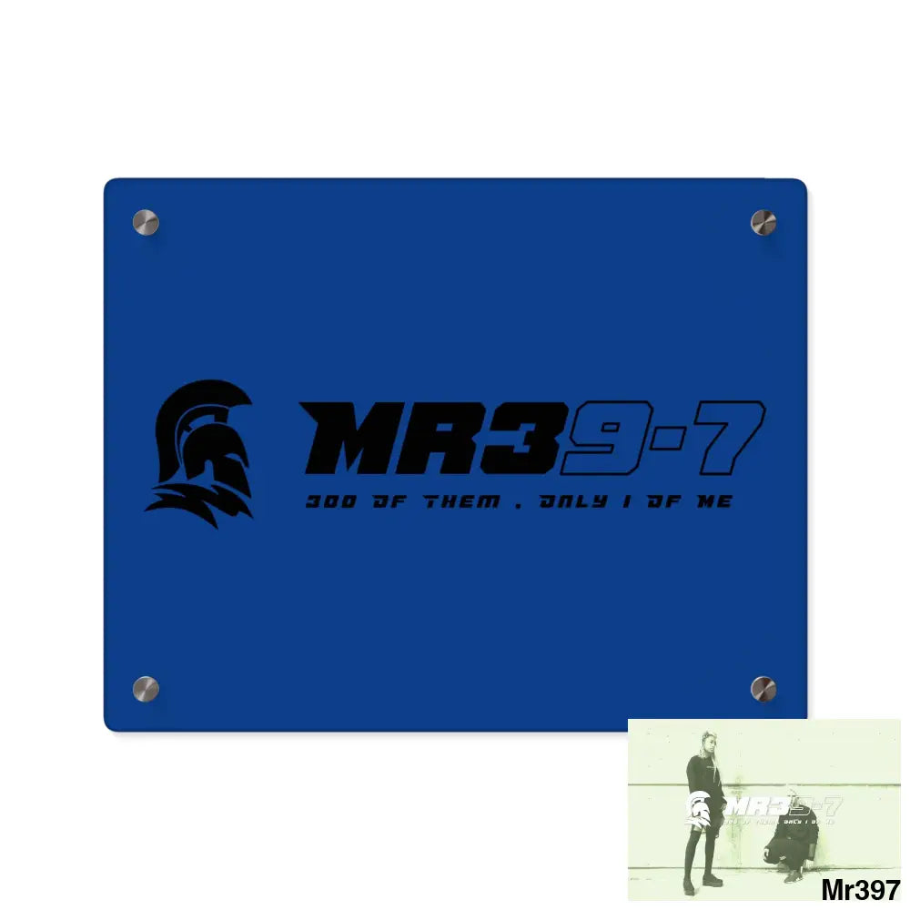 MR39 -Sparta Acrylic Wall Art Panels 14″ x 11″ (Horizontal) / 0.25’’ Home Decor