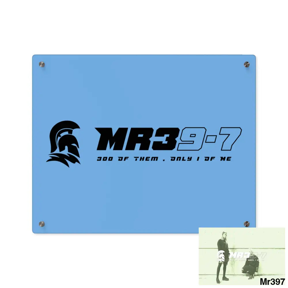 MR39 -Sparta Acrylic Wall Art Panels 20″ x 16″ (Horizontal) / 0.25’’ Home Decor