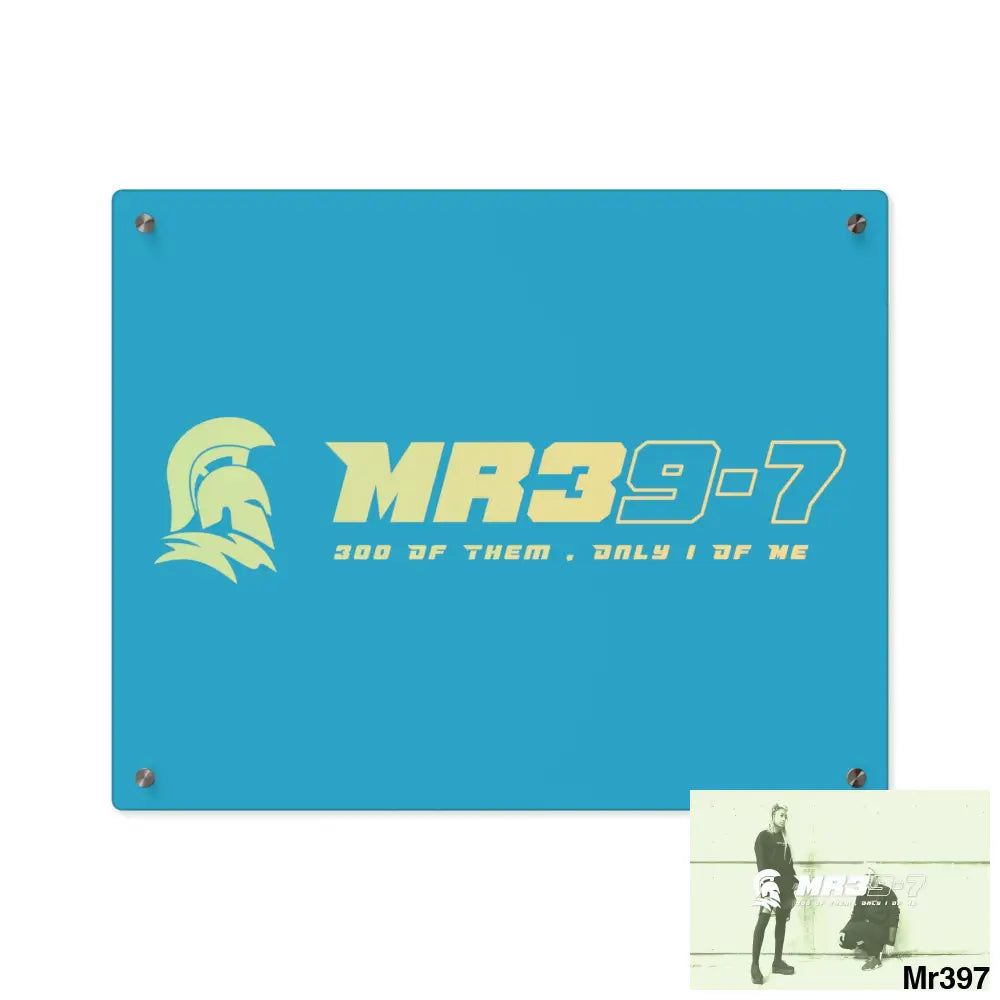 MR39 Sparta Sparta Acrylic Wall Art Panels 20″ x 16″ (Horizontal) / 0.25’’ Home Decor