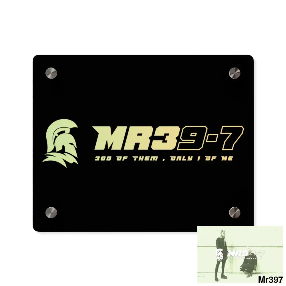 MR39 Sparta Sparta Acrylic Wall Art Panels 10″ x 8″ (Horizontal) / 0.25’’ Home Decor