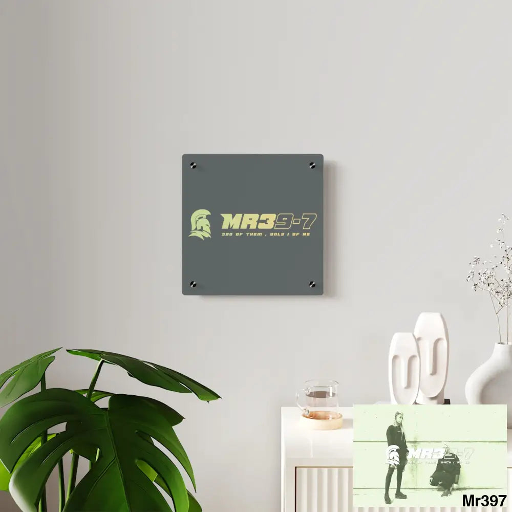 MR39 Sparta Sparta Acrylic Wall Art Panels Home Decor