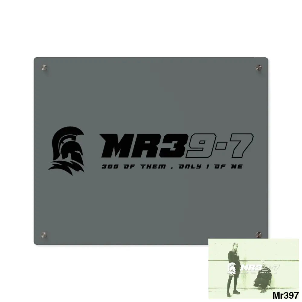 MR39 -Sparta Acrylic Wall Art Panels 20″ x 16″ (Horizontal) / 0.25’’ Home Decor